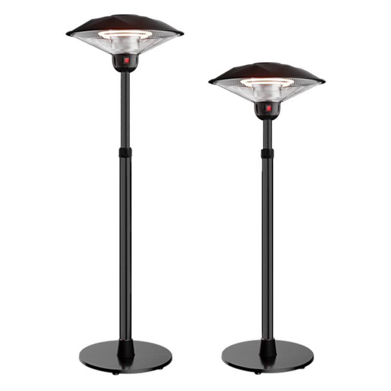 Patio Heater Standing - AC110-240V Elektrische Terrassen-Außenheizung, freistehend, IP44, Heißluftgebläse,