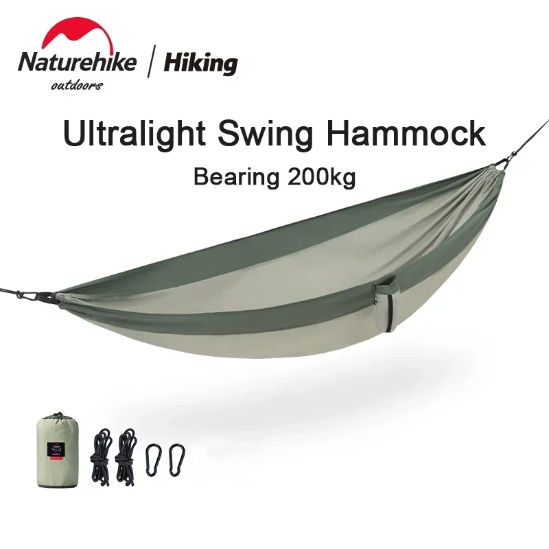 Camping Cot Foldable - Naturehike Schaukel-Hängematte für 1, 2 Personen,
