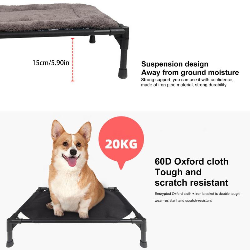 Erhöhtes Hundebett für den Auß – Camping Cot Foldable Bewertung und Preis