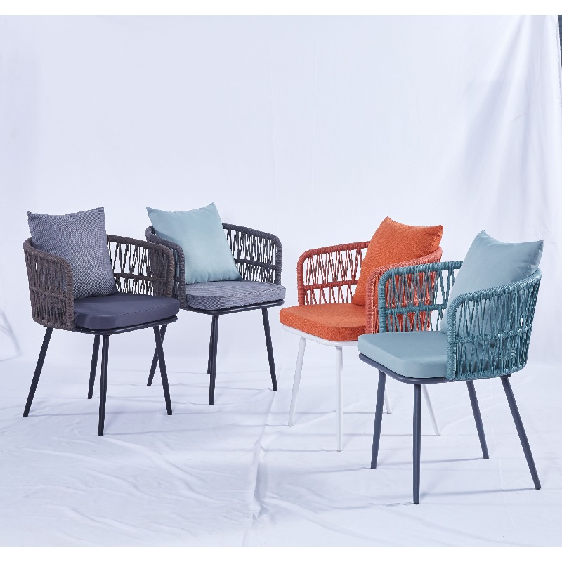2023 Design Gewebter Seil-Outd – Outdoor Furniture Iron Bewertung und Preis