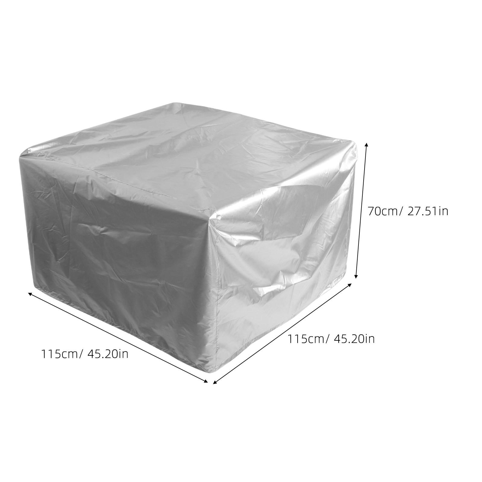 Oxford-Stoff Outdoor Silber Mö – Outdoor Furniture Table And Chairs Bewertung und Preis