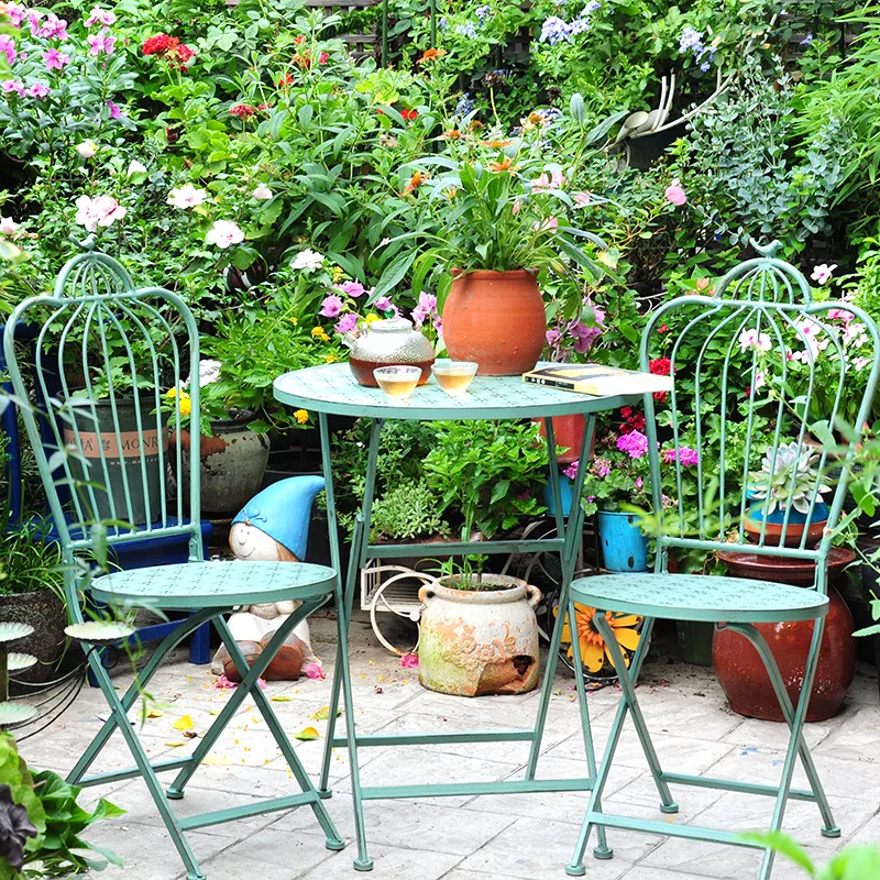 Gartenstühle für den Innenhof, – Outdoor Furniture Iron Bewertung und Preis