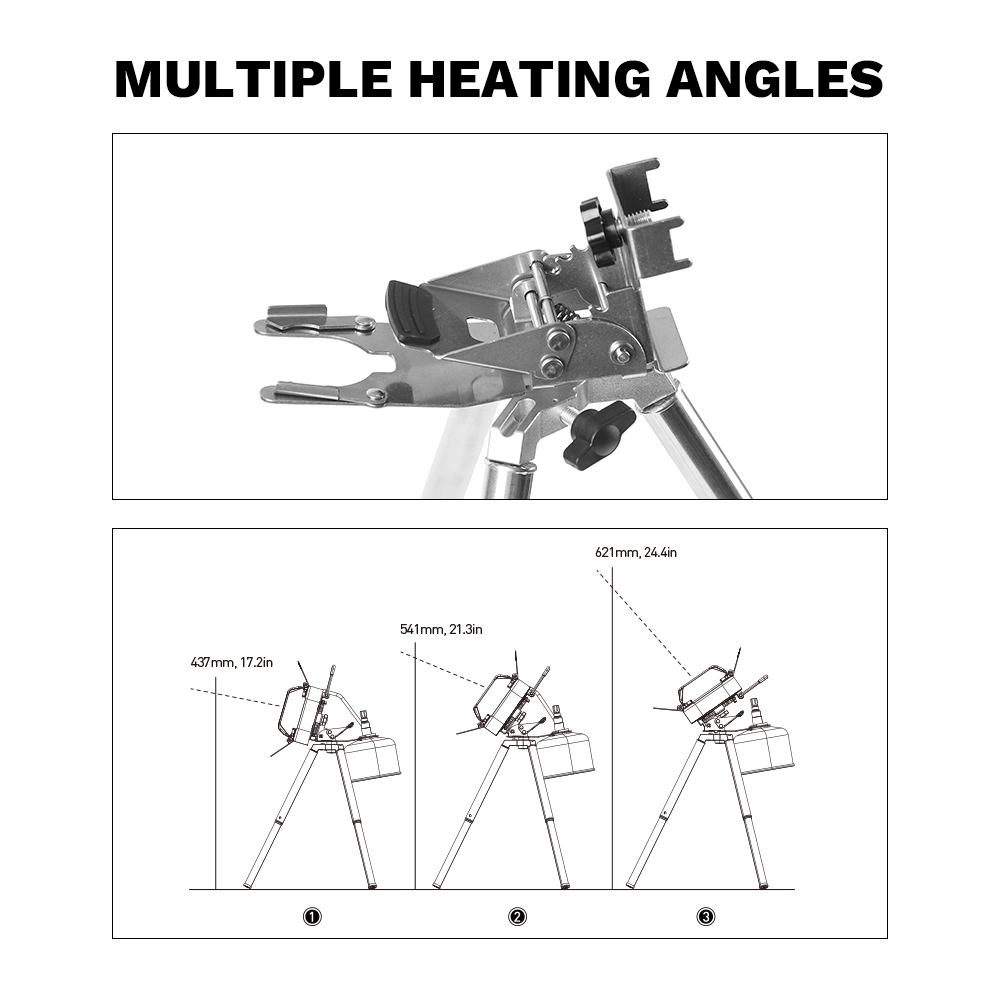 Feuer-Ahorn-Sonnenblumen-Gashe – Patio Heater Standing Bewertung und Preis