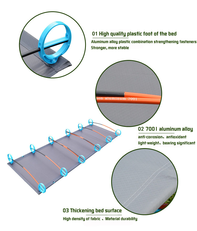 Klappbares, ultraleichtes, kom – Camping Cot Foldable Bewertung und Preis