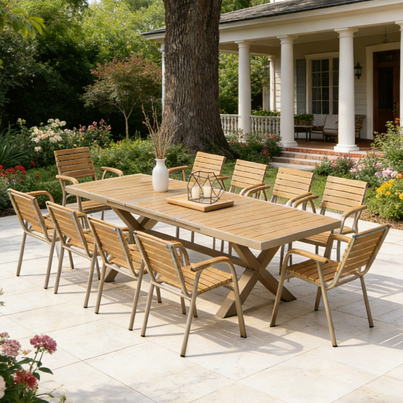 Modernes Aluminium-Gartenmöbel – Outdoor Furniture No Cushions Bewertung und Preis