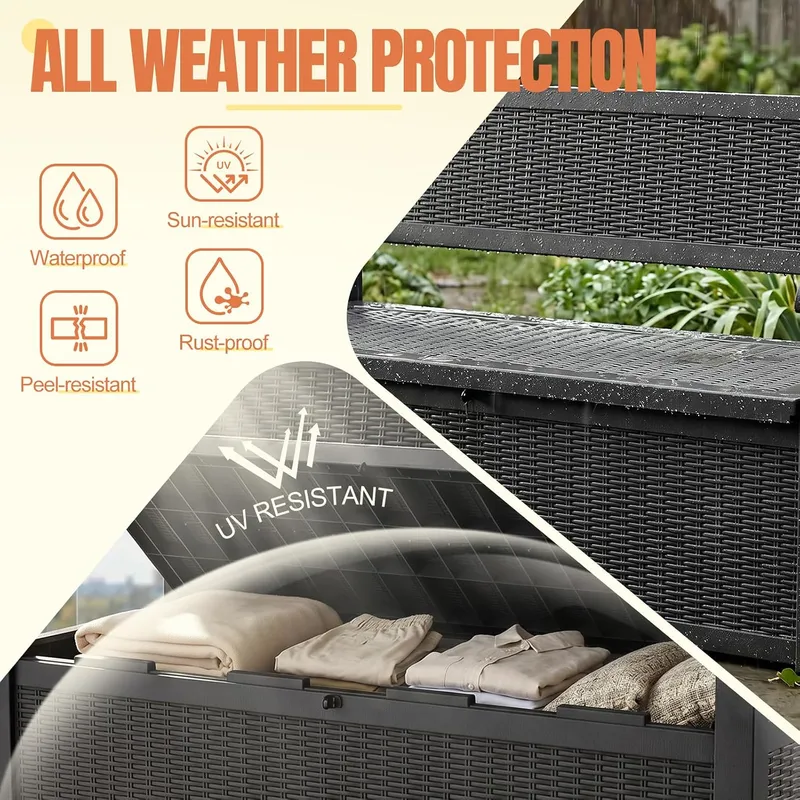 Aufbewahrungsbank für den Auße – Outdoor Furniture Bench Bewertung und Preis