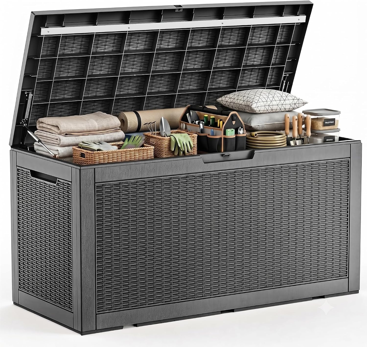 Große wasserdichte Aufbewahrun – Outdoor Furniture Bench Bewertung und Preis