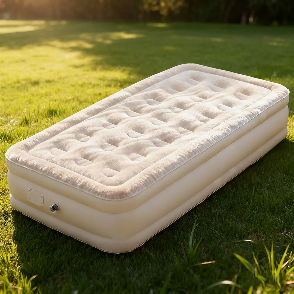 Luftmatratze, integrierte Pump – Outdoor Furniture No Cushions Bewertung und Preis