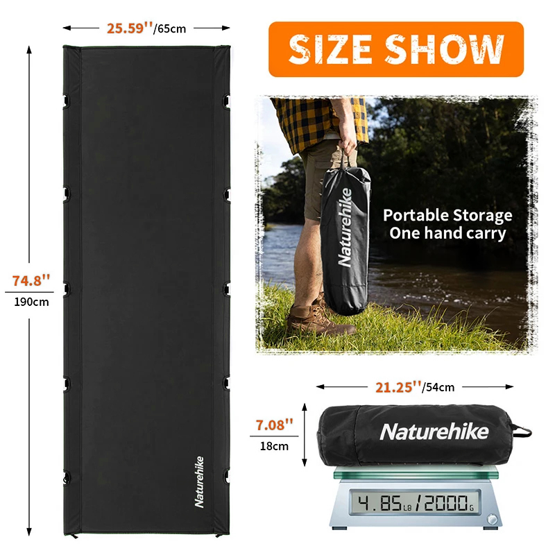 Naturehike XJC05 Camping-Klapp – Camping Cot Foldable Bewertung und Preis