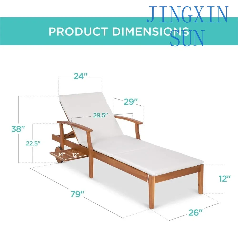 79 x 26 Zoll Chaiselongue-Sess – Outdoor Furniture Without Cushions Bewertung und Preis